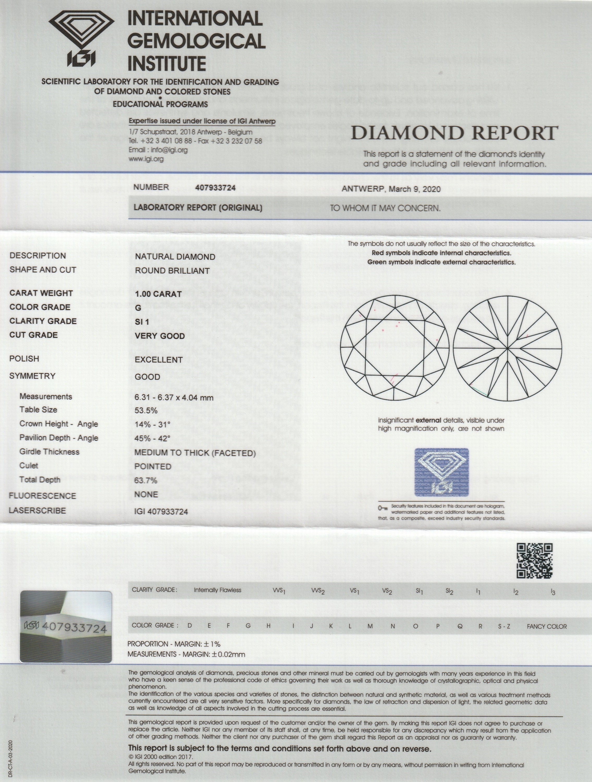 Detail a: Paar 14 kt Gold Brillant-Ohrstecker, GG 585/000, 2 Brillanten zus. ca. 2.00 ct, 1 x 1.00 ct feines Weiß(G)/si1, 1 x 1.00 ct Weiß(H)/si1, ...