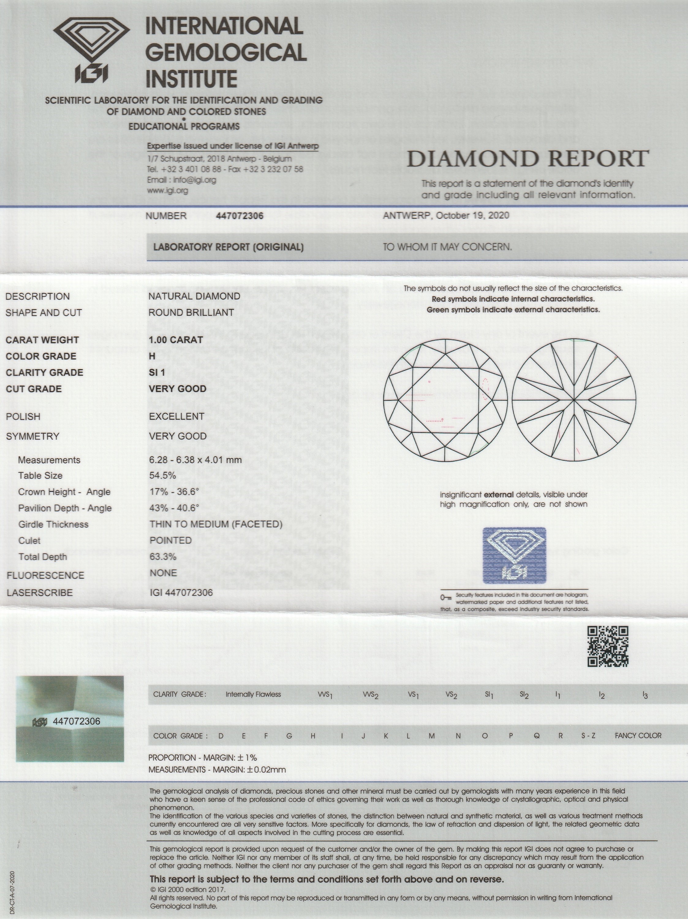 Detail b: Paar 14 kt Gold Brillant-Ohrstecker, GG 585/000, 2 Brillanten zus. ca. 2.00 ct, 1 x 1.00 ct feines Weiß(G)/si1, 1 x 1.00 ct Weiß(H)/si1, ...