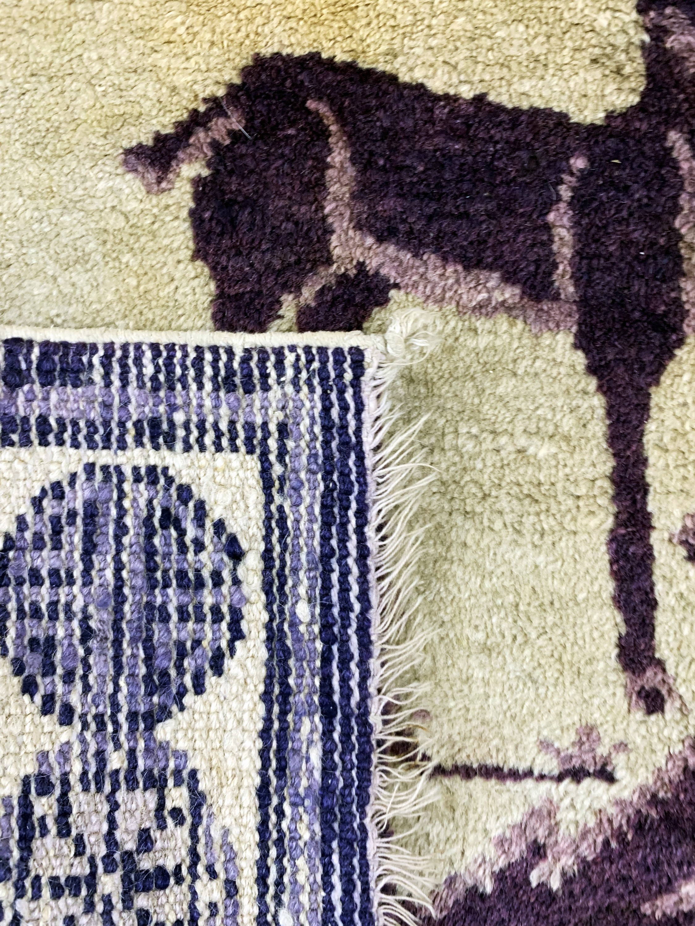 Detail f: 2 Lots Peking & Pao Tow, China, um 1900, Wolle auf Baumwolle, ca. 135 x 70 cm, EHZ: 2 &3