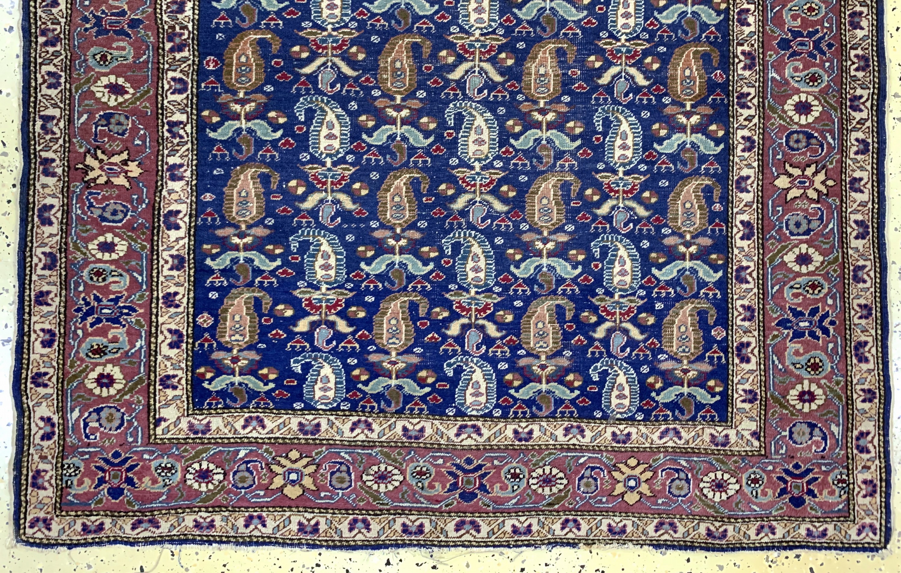 Detail c: Giordes alt, Türkei, Anfang 20.Jhd, Wolle auf Baumwolle, ca. 173 x 120 cm, EHZ: 3