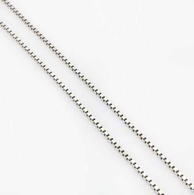 26964167a - Venezianerkette, WG 585/000, Breite ca. 2 mm, Karabinerschl., L. ca. 45 cm