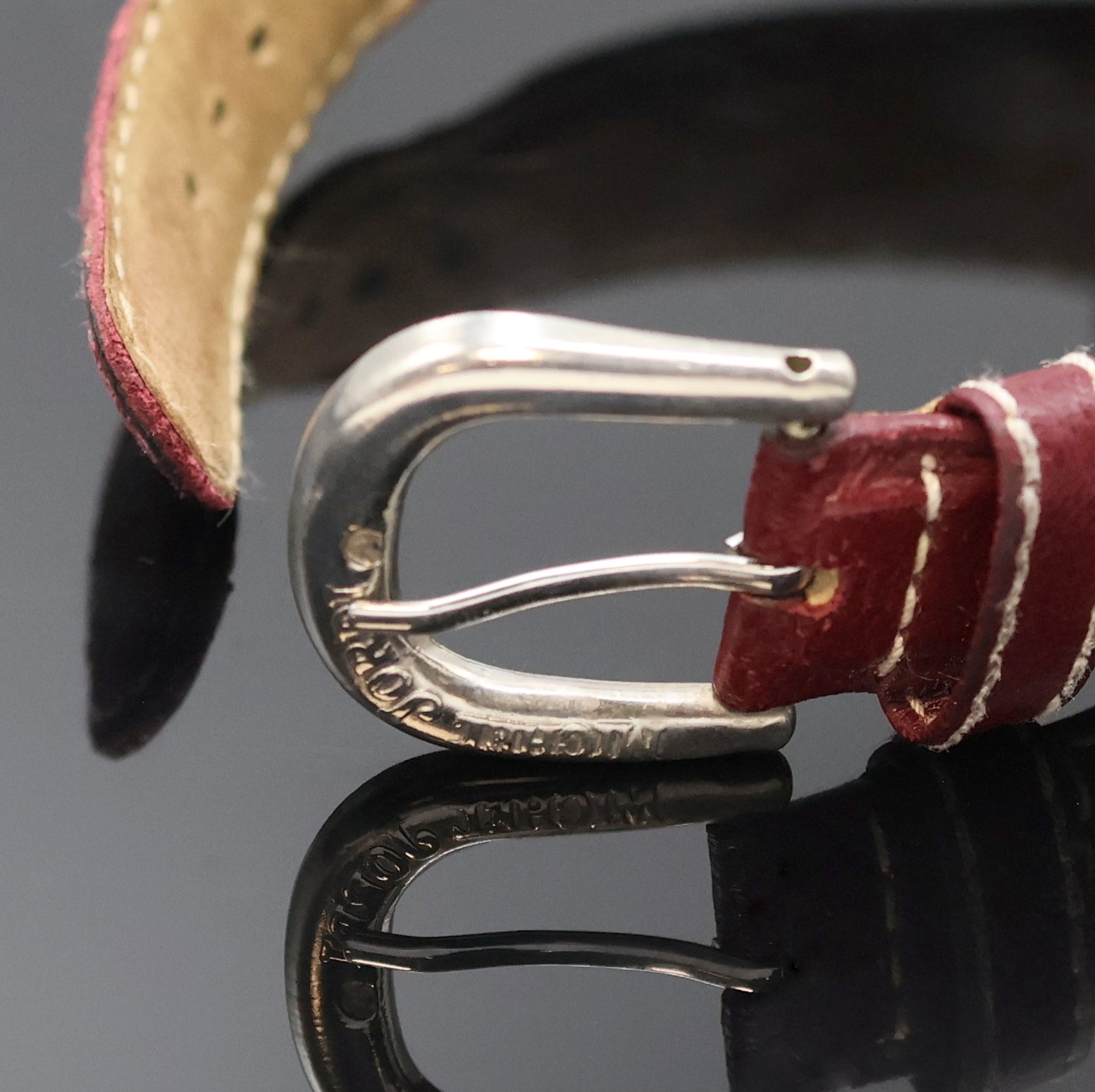 Detail b: MICHEL JORDI auf 299 Stück limitierter Armbandchronograph Ethno Chrono, Automatik, Schweiz um 1991, Edelstahlgeh. inkl. orig. Lederband m. orig. ...