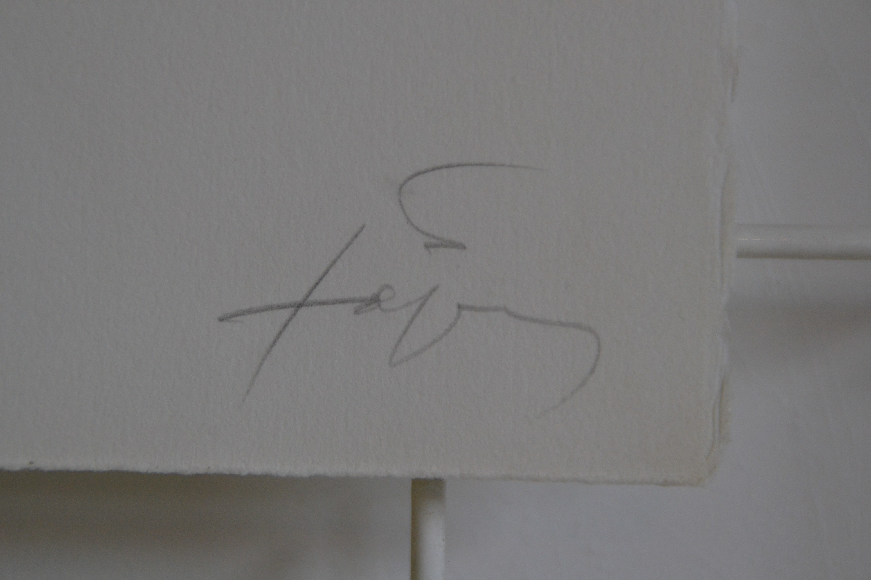 Detail k: Antoni Tapies, 1923-2012 Barcelona, Farblithographie, ohne Titel, Blatt 9 aus der "Suite 63x90.", 1980, Ed. e.a., auf Rives -Bütten, 63x90 ...
