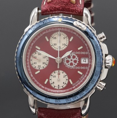 26964231a - MICHEL JORDI auf 299 Stück limitierter Armbandchronograph Ethno Chrono, Automatik, ...