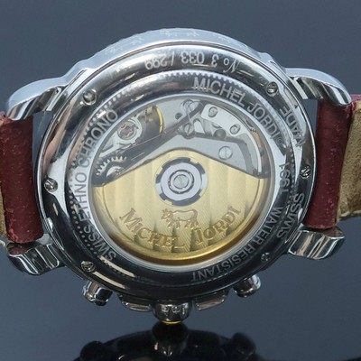 26964231e - MICHEL JORDI auf 299 Stück limitierter Armbandchronograph Ethno Chrono, Automatik, ...