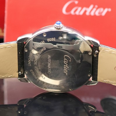 26964270d - CARTIER Armbanduhr Tank Ronde Solo Referenz WSRN0021, Automatik, Edelstahlgeh. inkl. ...