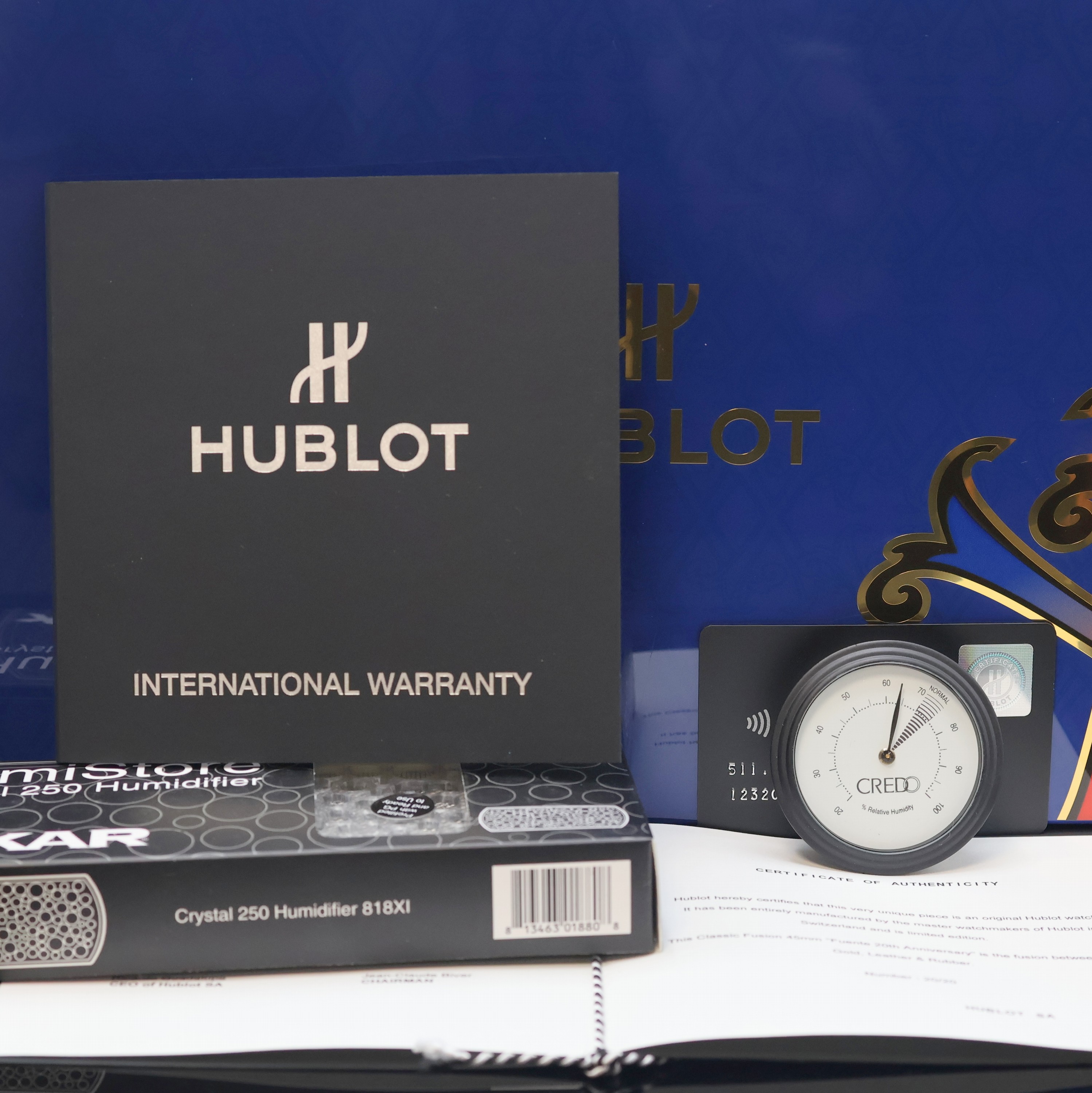 Detail f: HUBLOT extrem seltene, auf 20 Stück limitierte Keramik/Titan Herrenarmbanduhr Classic Fusion XX Special Edition Fuente 20th Anniversary Opus X ...