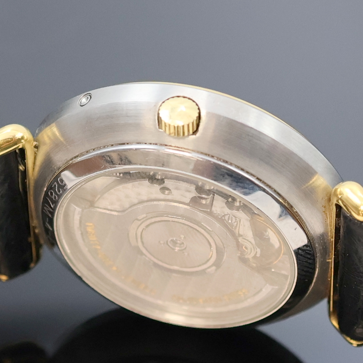 Detail c: CHRONOSWISS / KELEK astronomische Armbanduhr mit Vollkalenderanzeige Referenz 5287M-4-A-S2, Automatik, Schweiz um 1990, Edelstahl/Gold kombiniert ...