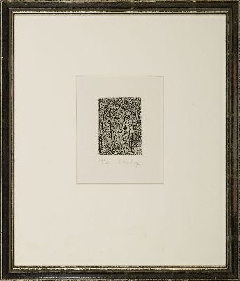 26964302l - Christian Schad, 1894 Miesbach-1982 Stuttgart, 2 Radierungen und ein Farblinolschnitt, ...
