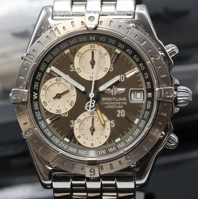 26964311a - BREITLING Chronomat Longitude Chronometer Armbandchronograph in Stahl Referenz A20348, ...