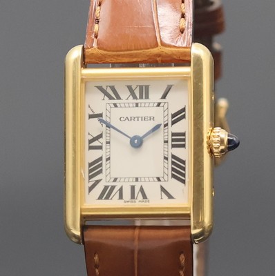 26964318a - CARTIER Damenarmbanduhr Tank Louis Cartier in GG 750/000 Referenz 2442, Schweiz um 2010, ...
