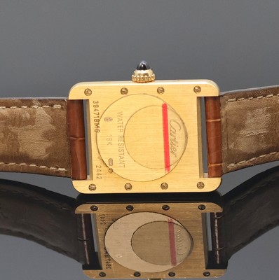 26964318d - CARTIER Damenarmbanduhr Tank Louis Cartier in GG 750/000 Referenz 2442, Schweiz um 2010, ...