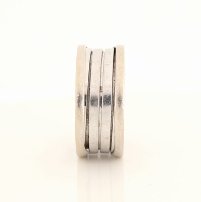 26964363a - 18 kt Gold BULGARI Ring, WG 750/000, aus der B-Zero Serie, 4 Reihen, sign., RW 64, ca. ...