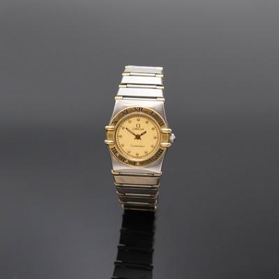 Image 26964664 - OMEGA Damenarmbanduhr Constellation Referenz 795.1080, Schweiz um 1990, Edelstahl/Gold ...