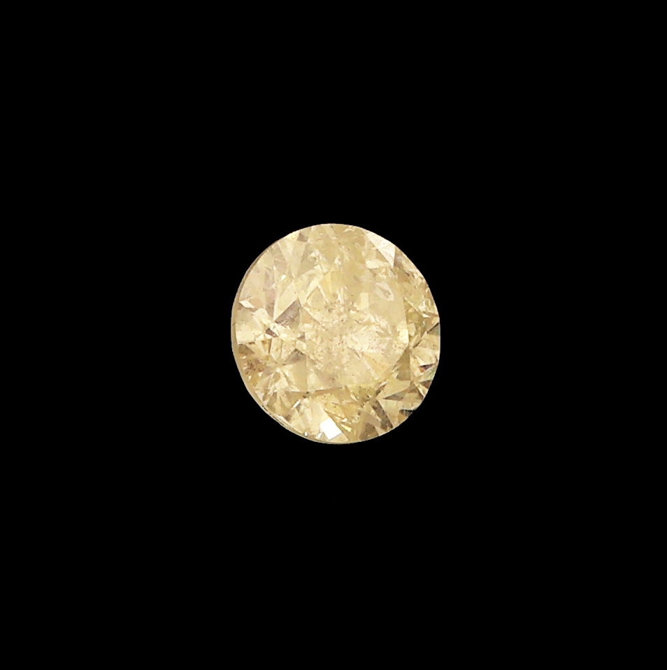 Detail a: Loser Brillant, 0.92 ct natural fancy yellow/si2, mit IGL-Expertise