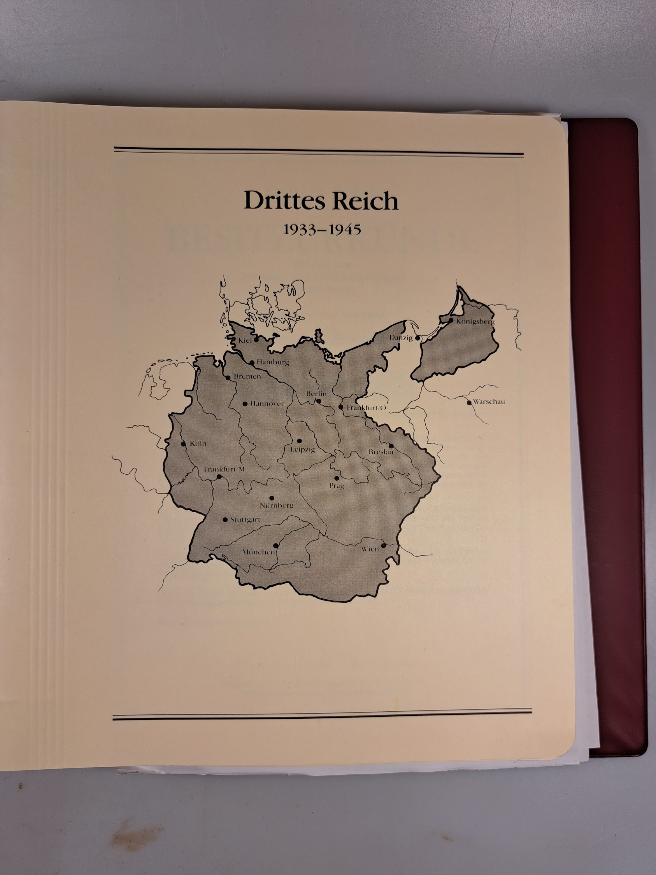 Detail f: 3 Briefmarkenalben Altdeutschland, Deutsches Reich, postfrisch sowie gestempelt, unkomplett, bessere Nothilfesätze vorhanden, Extras Altdeutschland, ...