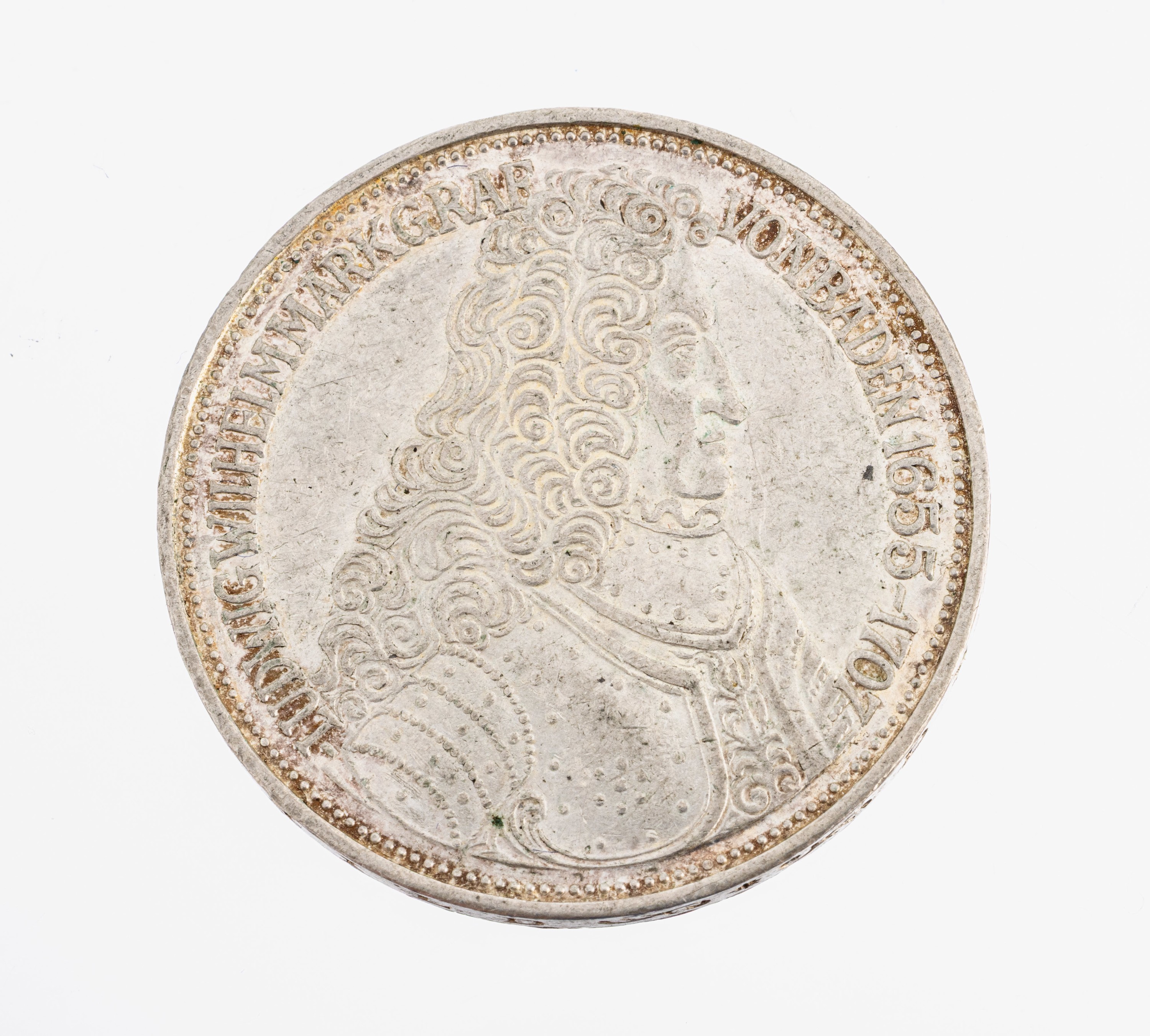 Image 26964778 - Silbermünze, 5 Mark, Deutschland, 1955, Markgraf von Baden