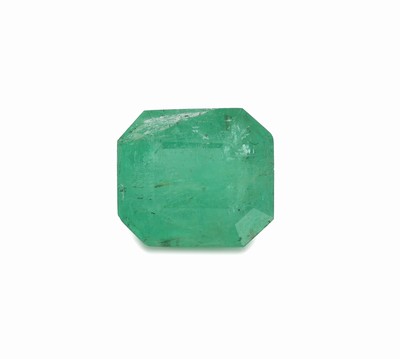 Image Loser Smaragd, ca. 5.53 ct, Treppenschliff