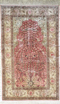 Image Seiden Kayseri, Türkei, Mitte 20.Jhd, reineNaturseide, ca. 143 x 88 cm, EHZ: 2