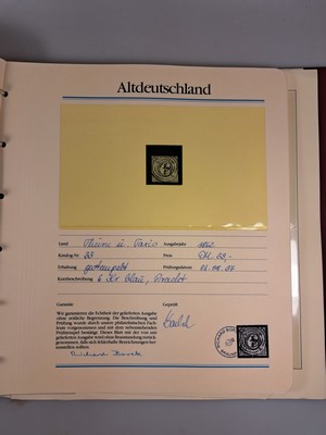 26964776c - 3 Briefmarkenalben Altdeutschland, Deutsches Reich, postfrisch sowie gestempelt, ...