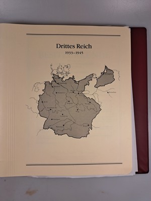 26964776f - 3 Briefmarkenalben Altdeutschland, Deutsches Reich, postfrisch sowie gestempelt, ...
