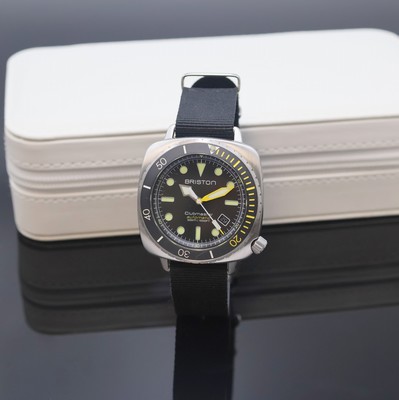 Image 26965306 - BRISTON Clubmaster Diver Herrenarmbanduhr Referenz 20644.S.DP.34.RB, Frankreich/Schweiz, ...