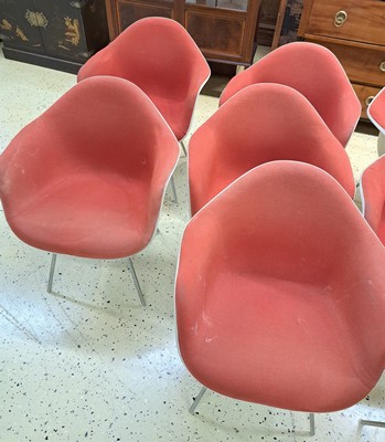 26965490b - Set aus 10 DAX Stühlen, Vitra, Entw. Charles & Ray Eames, 1980er-Jahre, ...
