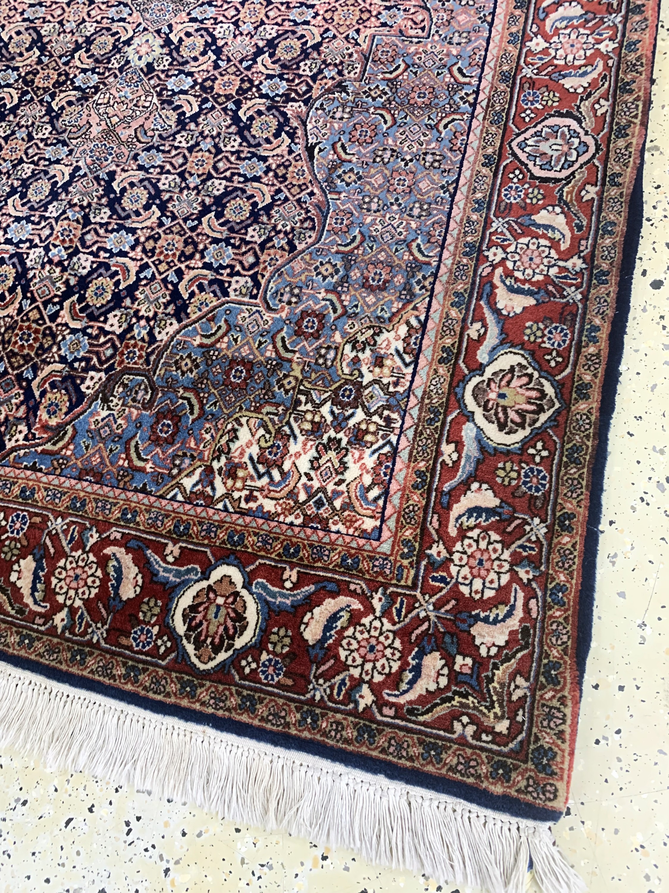 Detail d: Djosan, Persien, Mitte 20.Jhd., Wolle auf Baumwolle, ca. 217 x 130 cm, EHZ: 2