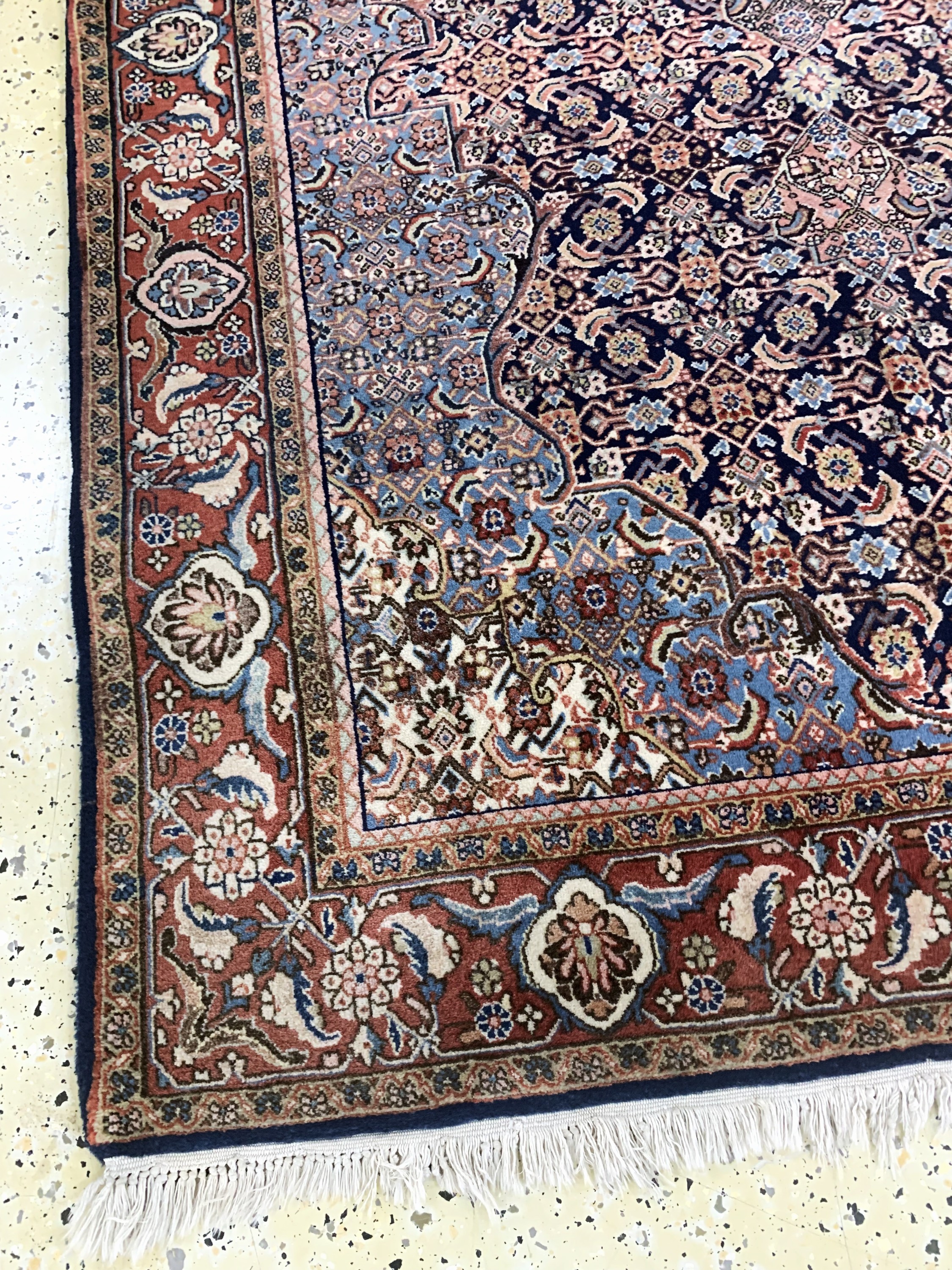 Detail e: Djosan, Persien, Mitte 20.Jhd., Wolle auf Baumwolle, ca. 217 x 130 cm, EHZ: 2