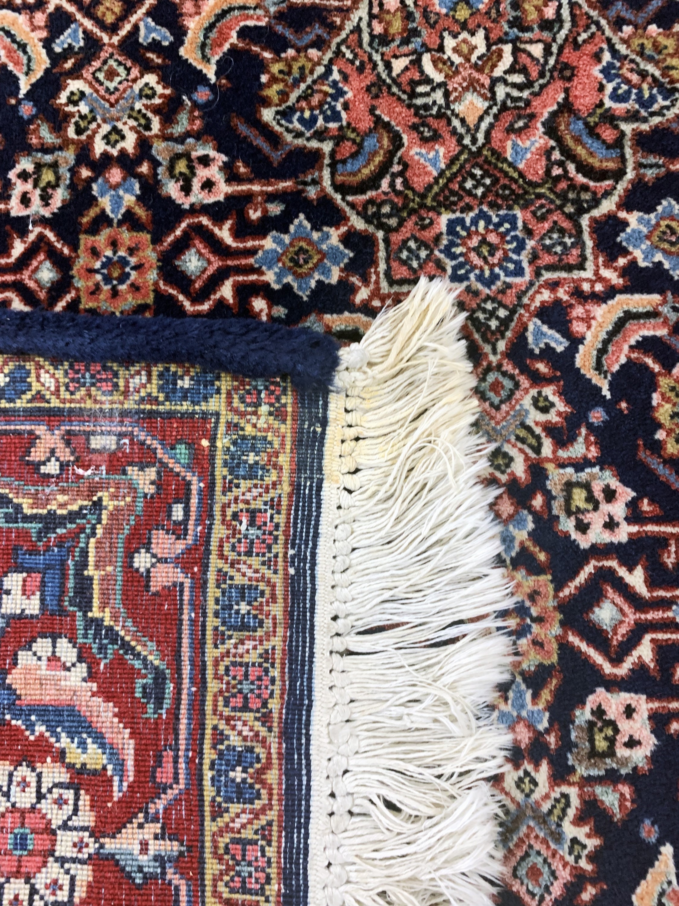 Detail f: Djosan, Persien, Mitte 20.Jhd., Wolle auf Baumwolle, ca. 217 x 130 cm, EHZ: 2