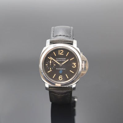 Image 26965705 - PANERAI Luminor Marina Logo limitierte Herrenarmbanduhr Referenz PAM00631/OP7040, ...