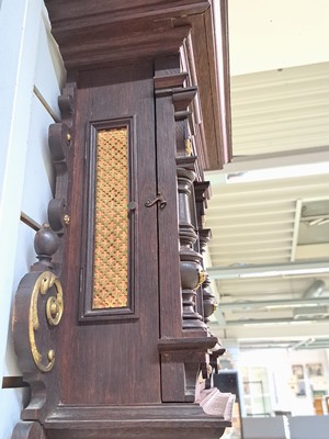 26965739g - Wanduhr Lenzkirch, datiert 16. Juli 1898 (selten), Historismus in seiner Vollendung, ...