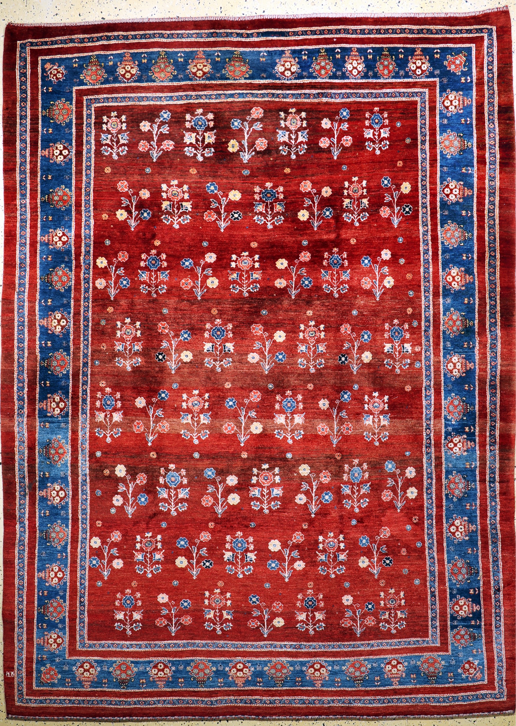 Gabbeh fein Loribaft, Persien, Ende 20.Jhd,Wolle auf Wolle, ca. 305 x 225 cm, EHZ: 2