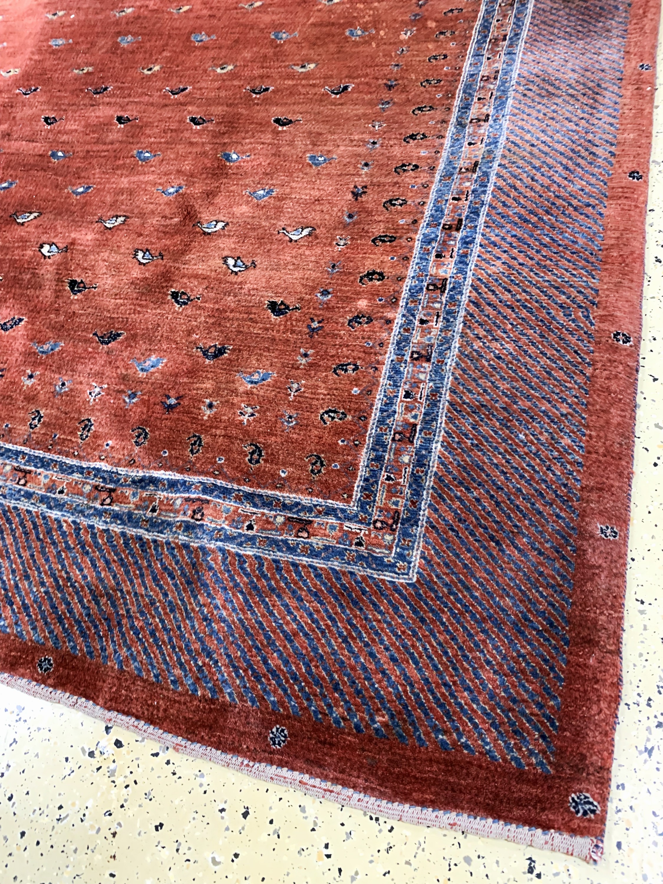 Detail a: Gabbeh fein Loribaft, Persien, Ende 20.Jhd,Wolle auf Wolle, ca. 285 x 226 cm, EHZ: 2