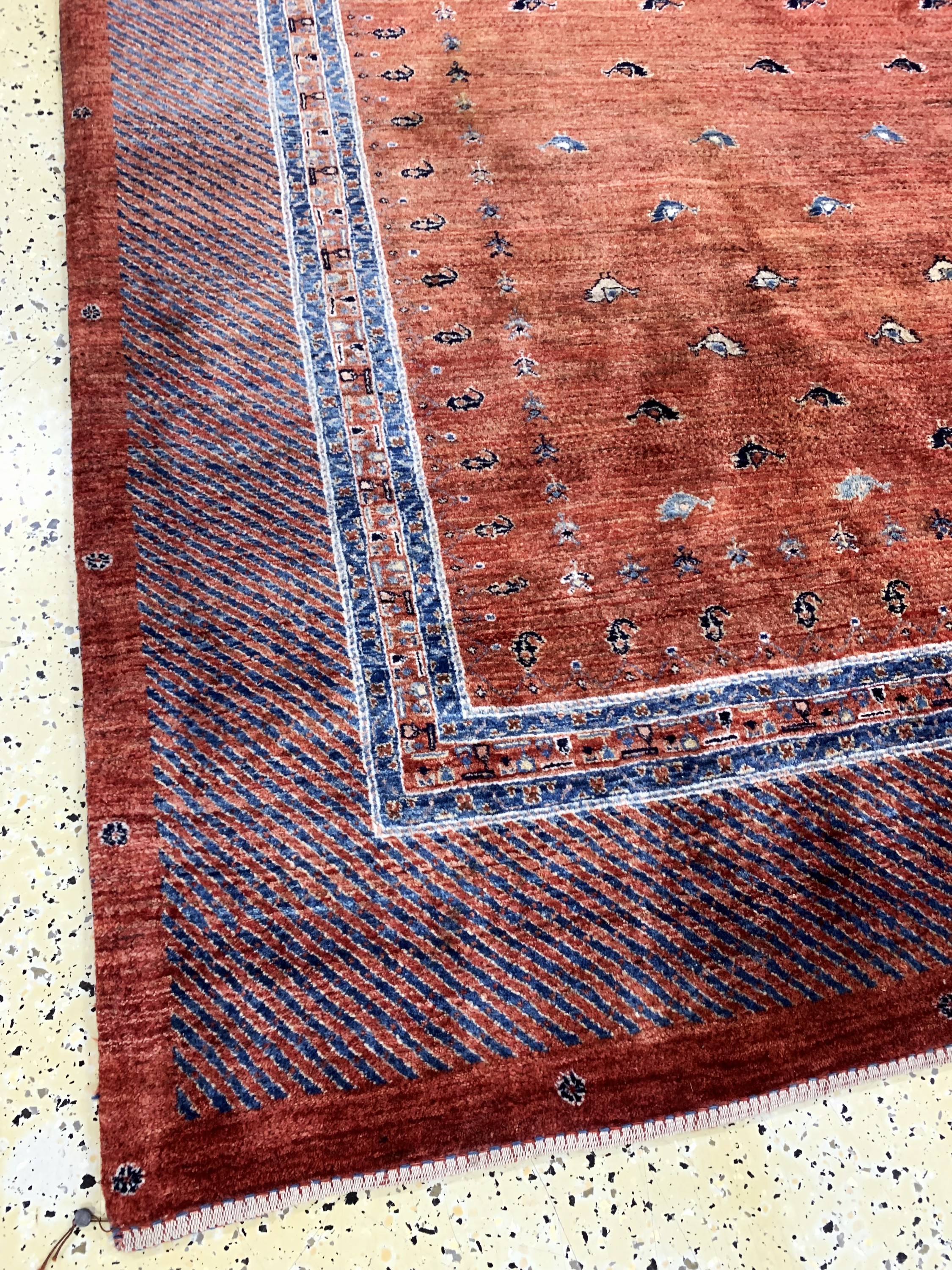 Detail f: Gabbeh fein Loribaft, Persien, Ende 20.Jhd,Wolle auf Wolle, ca. 285 x 226 cm, EHZ: 2