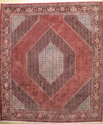 Image Bidjar Kork fein, Persien, Neuwertig, Korkwolle, ca. 353 x 310 cm, ca. 500.000 Kn/qm ...