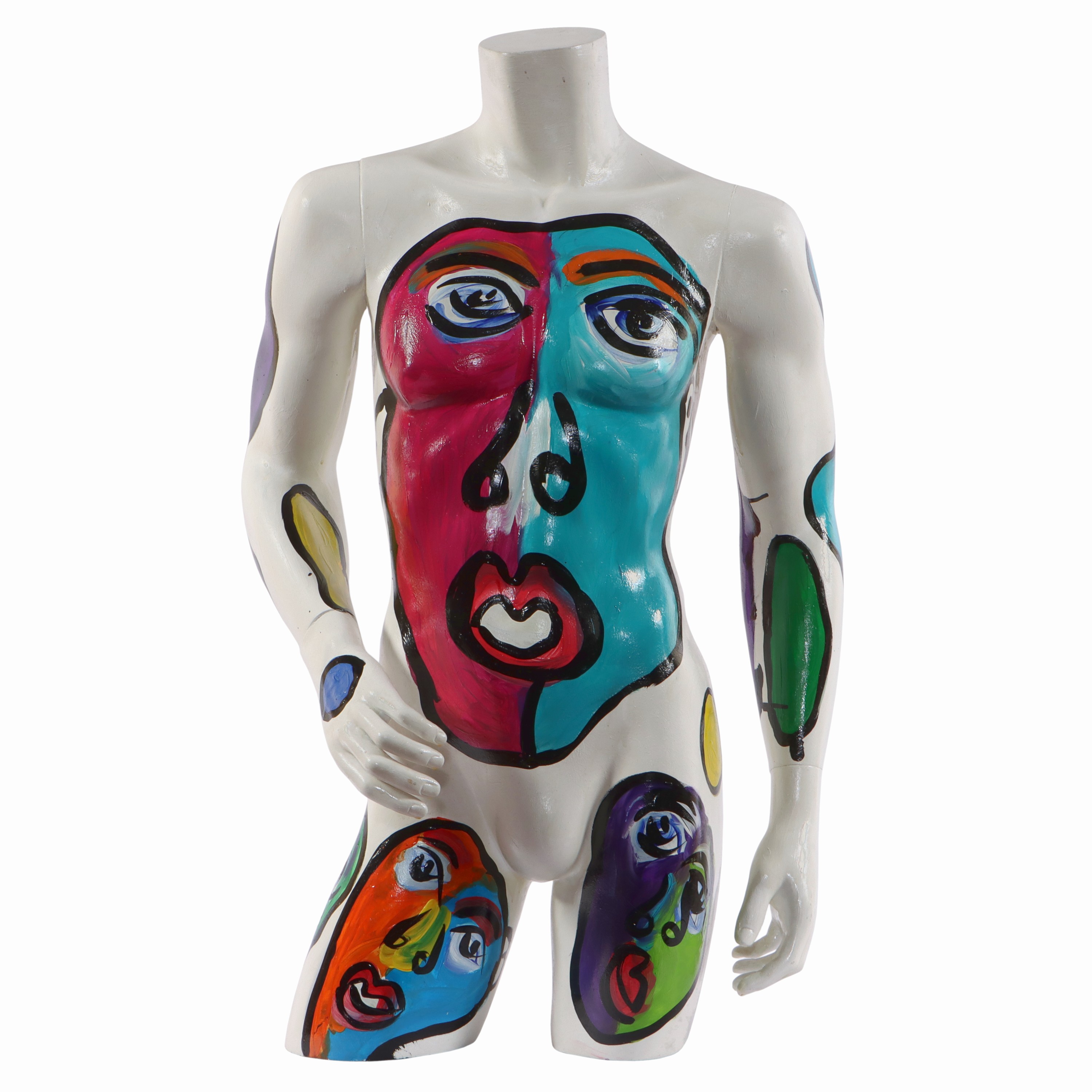 Image 26966585 - Peter Robert Keil, Kunstobjekt Mannequin, 1984, Berlin, ohne Titel, ca. 94x57x37 cm, ...