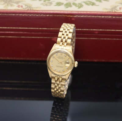 Image 26966508 - ROLEX Oyster Perpetual Datejust Damenarmbanduhr Referenz 6917, Schweiz um 1980, ...