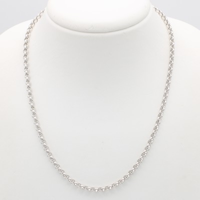 26966554a - Erbscollier, WG 585/000, Karabinerschl., L. ca. 50 cm