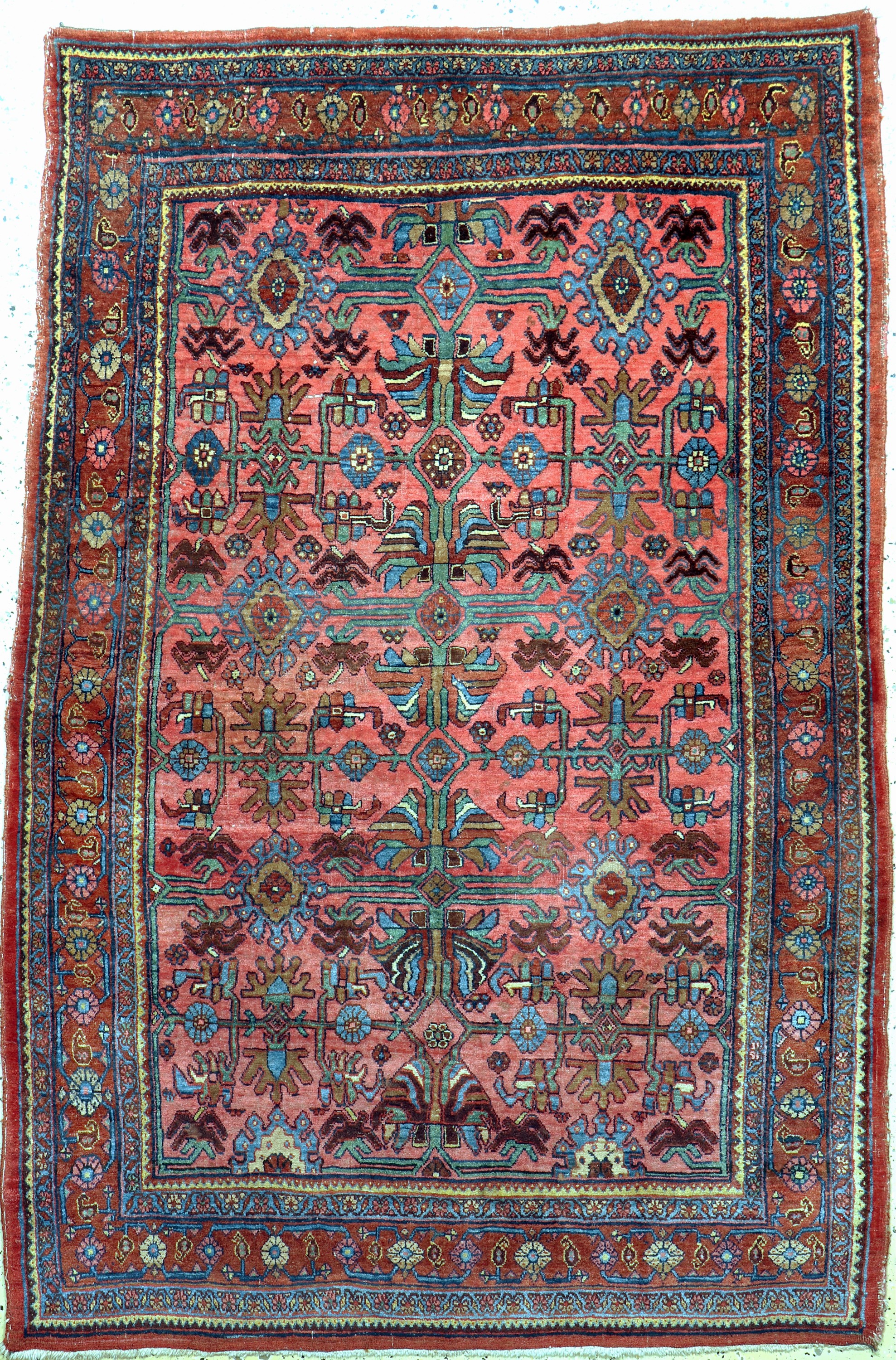 Bidjar alt, Persien, Anfang 20.Jhd, Wolle auf Baumwolle, ca. 215 x 145 cm, EHZ: 3