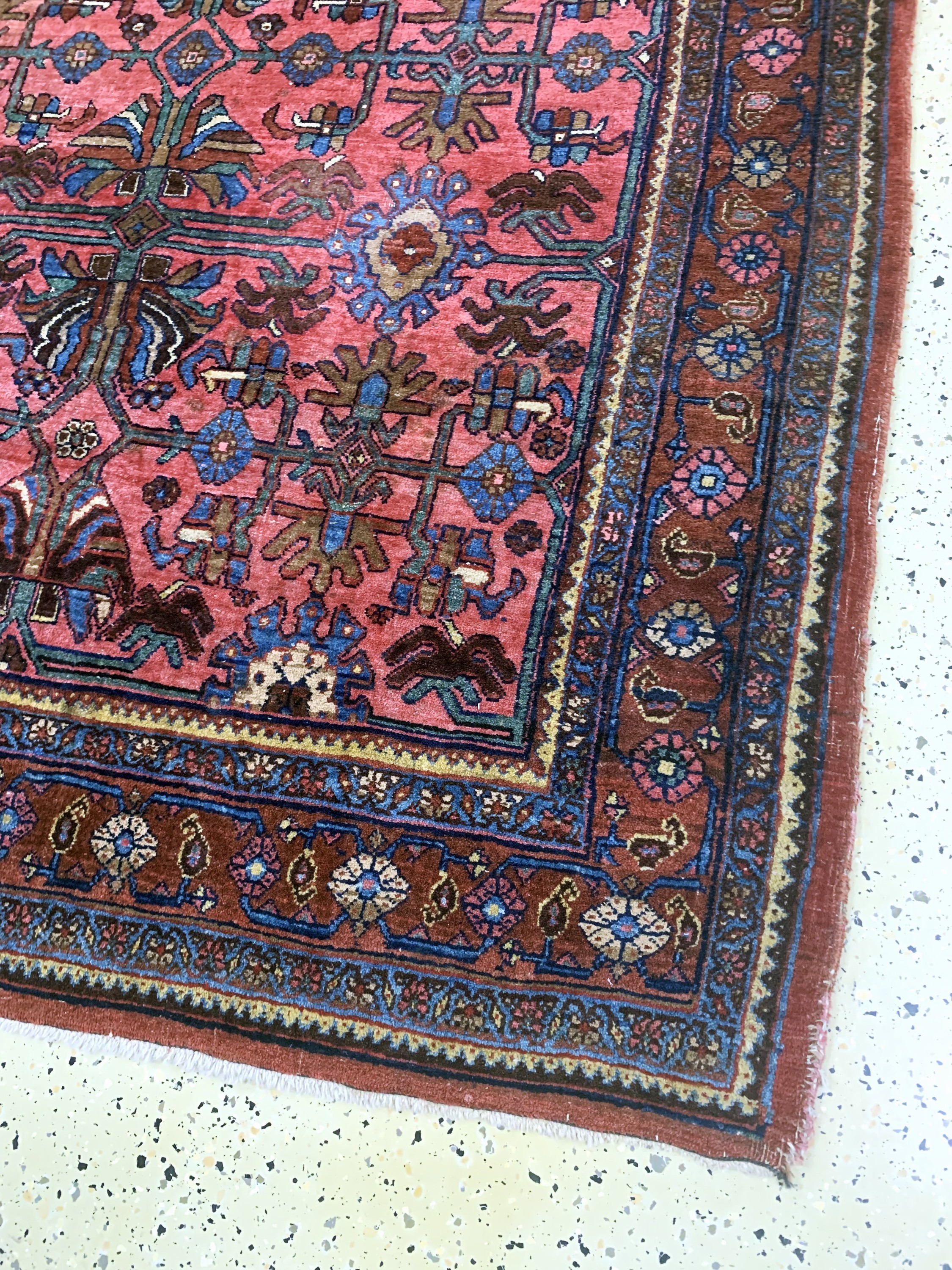 Detail a: Bidjar alt, Persien, Anfang 20.Jhd, Wolle auf Baumwolle, ca. 215 x 145 cm, EHZ: 3