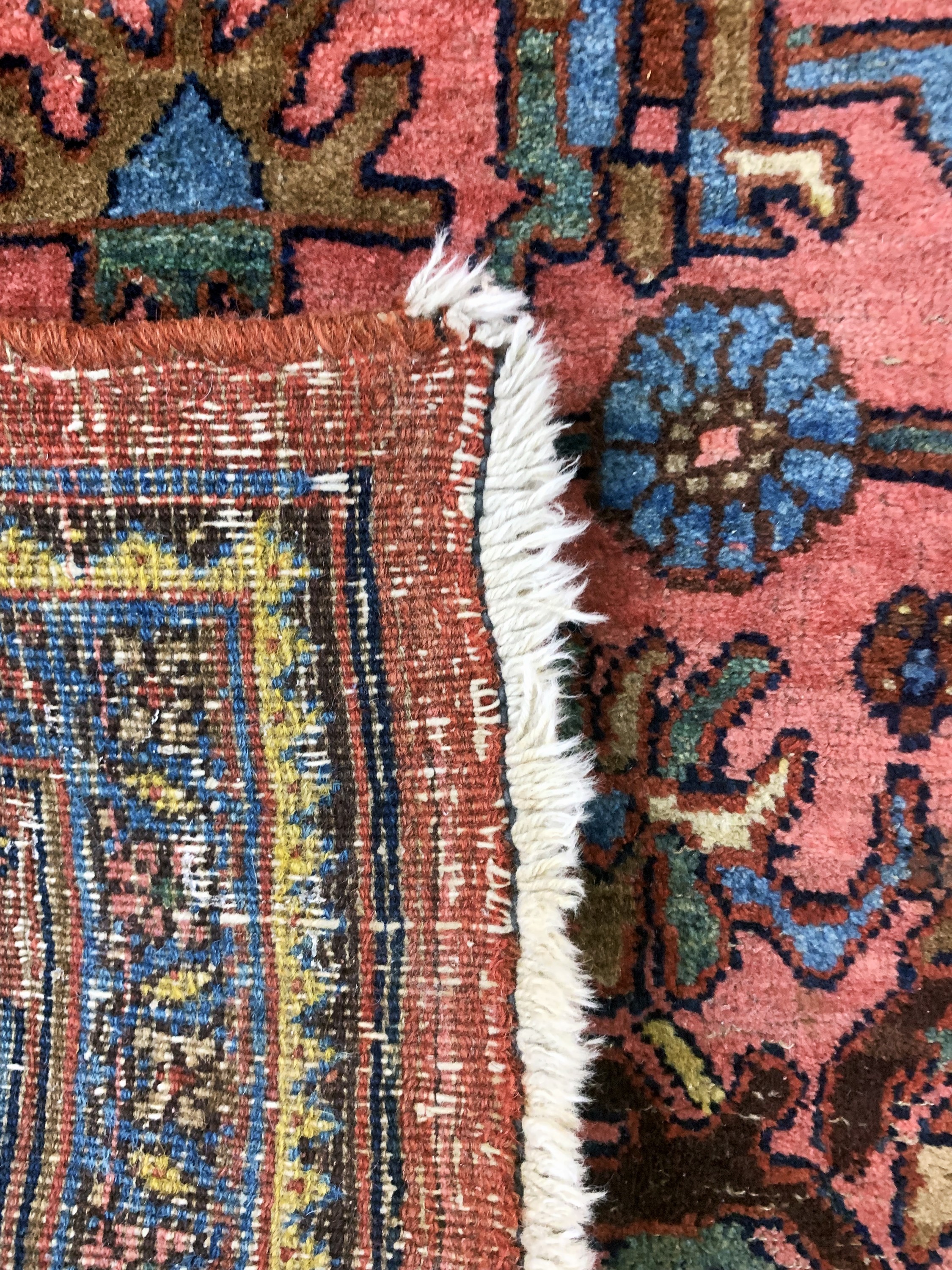 Detail f: Bidjar alt, Persien, Anfang 20.Jhd, Wolle auf Baumwolle, ca. 215 x 145 cm, EHZ: 3