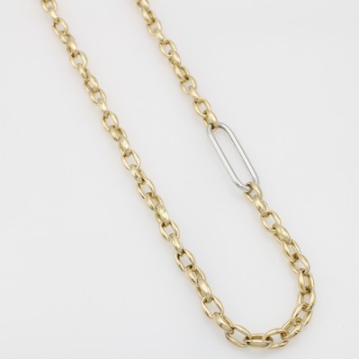 Image Gliederkette, GG 585/000, Karabinerschl., WG-Mittelteil, Karabinerschl., L. ca. 45 cm