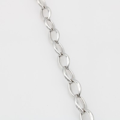 Image Gliederarmband, WG 585/000, navettef. Glieder, Karabinerschl., L. 19 cm