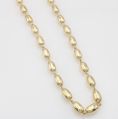 Image Gliedercollier, GG 585/000, Karabinerschl., L. ca. 45 cm