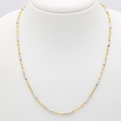 26966719a - Kette, GG/WG 585/000, Karabinerschl., L. ca.60 cm