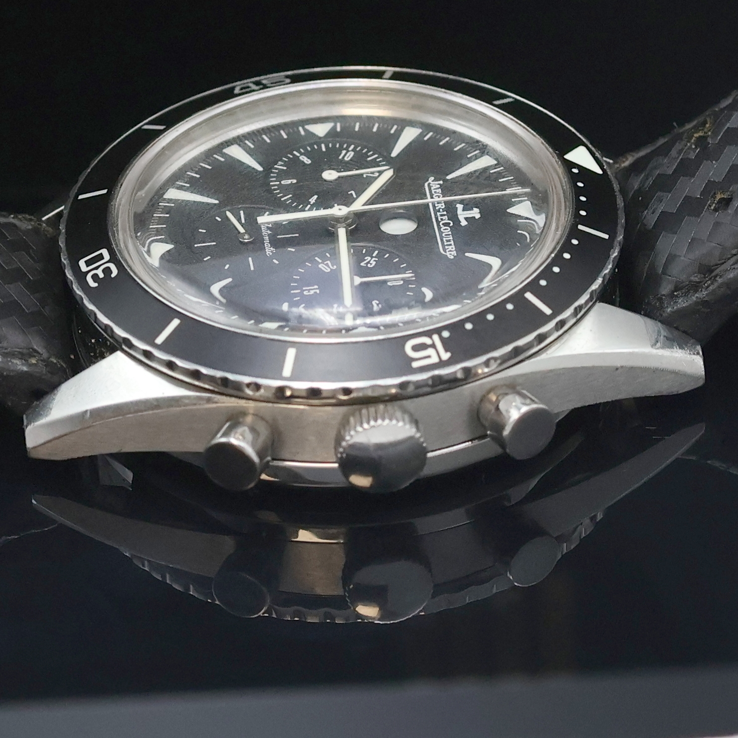 Detail b: Jaeger-LeCoultre Deep Sea Armband- Schaltradchronograph Referenz 135.8.C8, Schweiz um 2014, Automatik, Edelstahlgeh., Boden verschr., Lünette m. ...