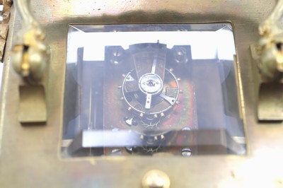 26966821f - HENRI JACOT 8 Tage Reiseuhr mit Schlagwerk und Repetition, Frankreich um 1880, ...