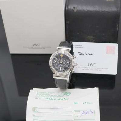 Image 26966864 - IWC astronomischer Armbandchronograph Da Vinci mit ewiger Kalender Referenz IW3750, ...