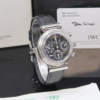 26966864b - IWC astronomischer Armbandchronograph Da Vinci mit ewiger Kalender Referenz IW3750, ...
